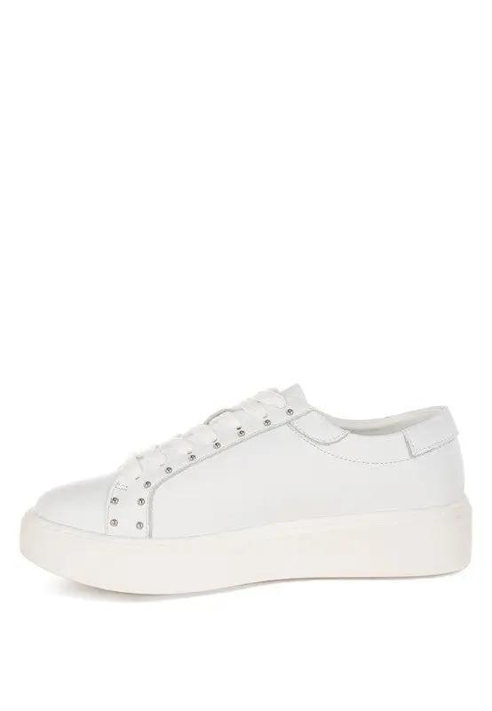 Strider Studs Embellished Chunky Sneakers for Stylish Comfort - Love Salve